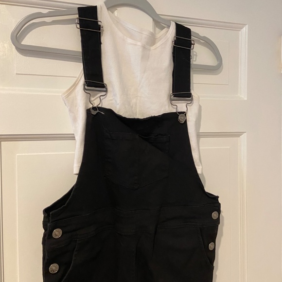NX3 Dance Overalls & Balera Tank Set – Child XL/L, Black & White - Picture 3 of 13